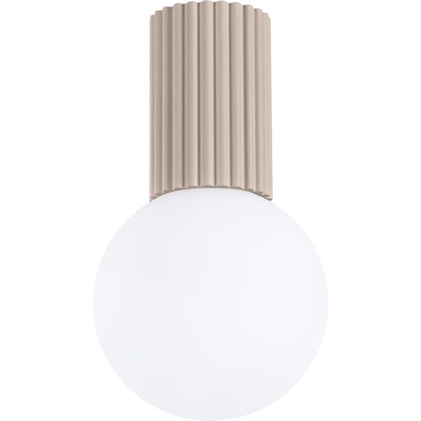 Deckenleuchte für Badezimmer HALO 1xG9/8W/230V d 12 cm IP44 beige