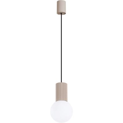 Hängeleuchte HALO 1xG9/8W/230V d 12 cm beige