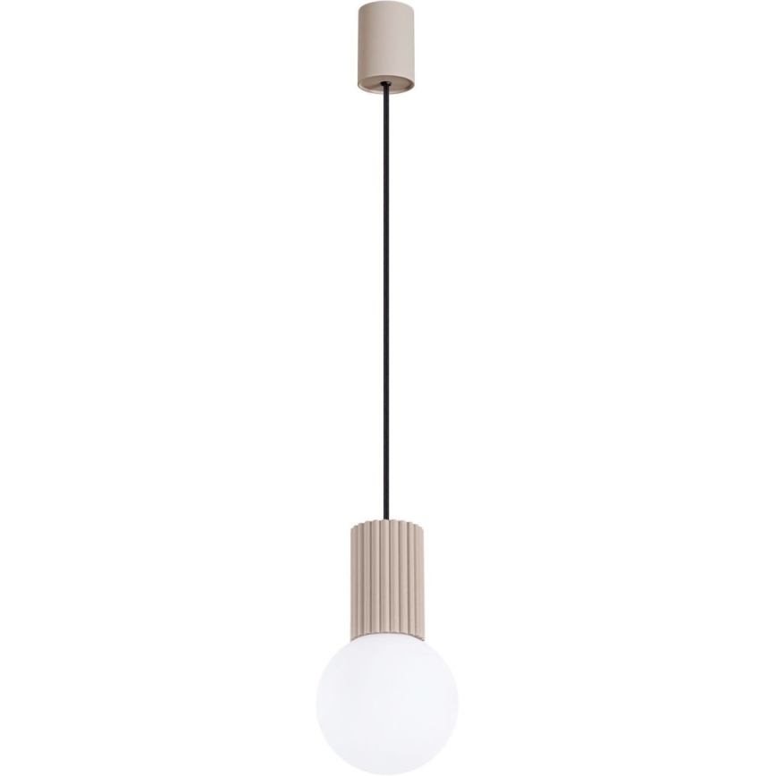 Hängeleuchte HALO 1xG9/8W/230V d 12 cm beige