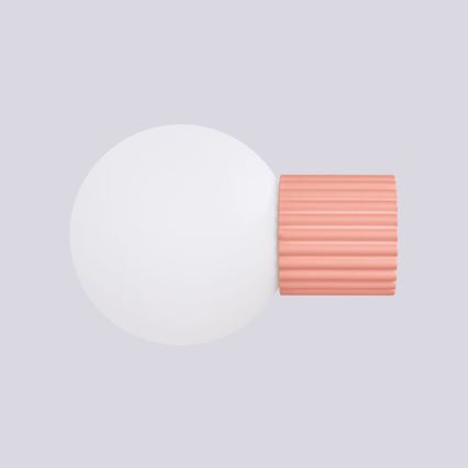 Badezimmer-Wandleuchte HALO 1xG9/8W/230V d 12 cm IP44 rosa