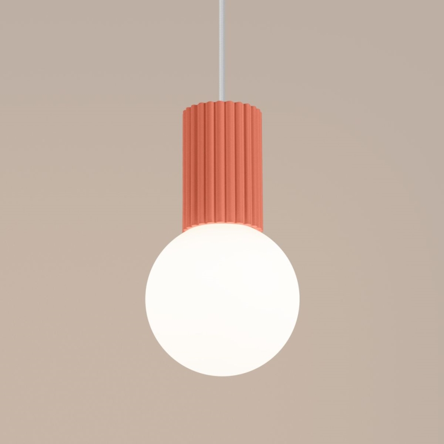 Hängeleuchte HALO 1xG9/8W/230V d 12 cm rosa