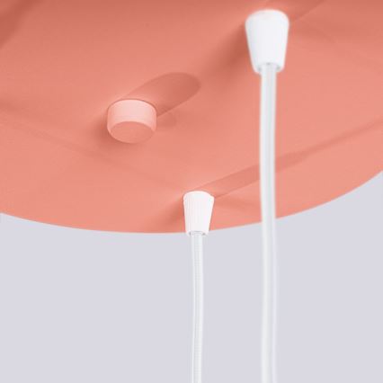 Hängeleuchte HALO 3xG9/8W/230V d 25 cm rosa