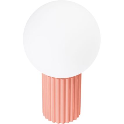 Tischleuchte HALO 1xG9/8W/230V d 12 cm rosa