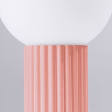 Tischleuchte HALO 1xG9/8W/230V d 12 cm rosa