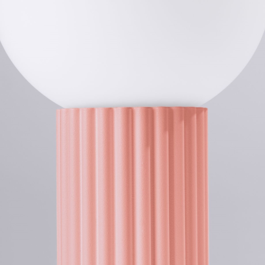 Tischleuchte HALO 1xG9/8W/230V d 12 cm rosa