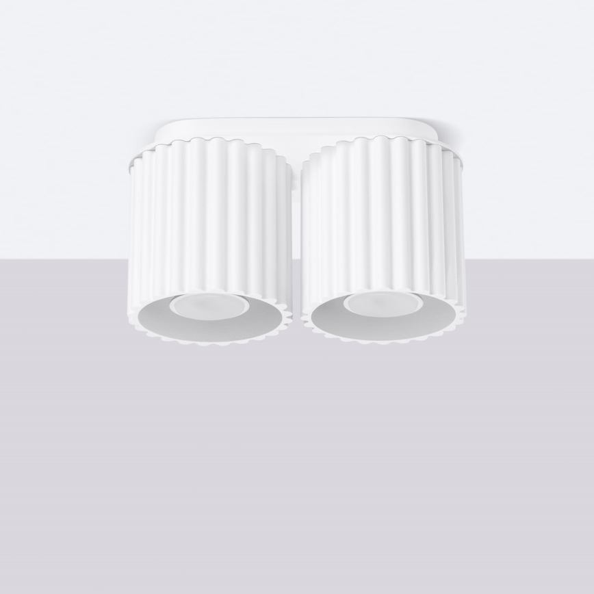 Deckenspot AURA 2xGU10/10W/230V weiß