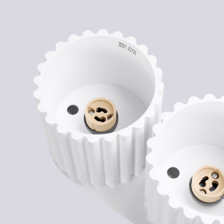 Deckenspot AURA 2xGU10/10W/230V weiß