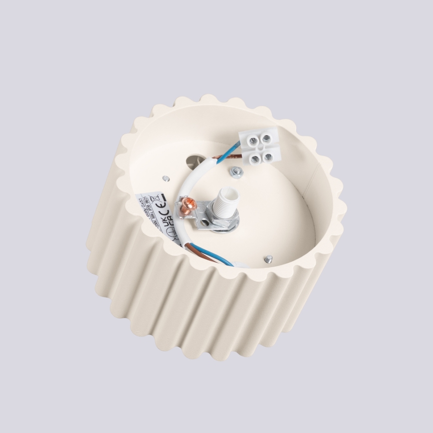 Einbaustrahler AURA 1xGX53/10W/230V 6 cm cremefarben