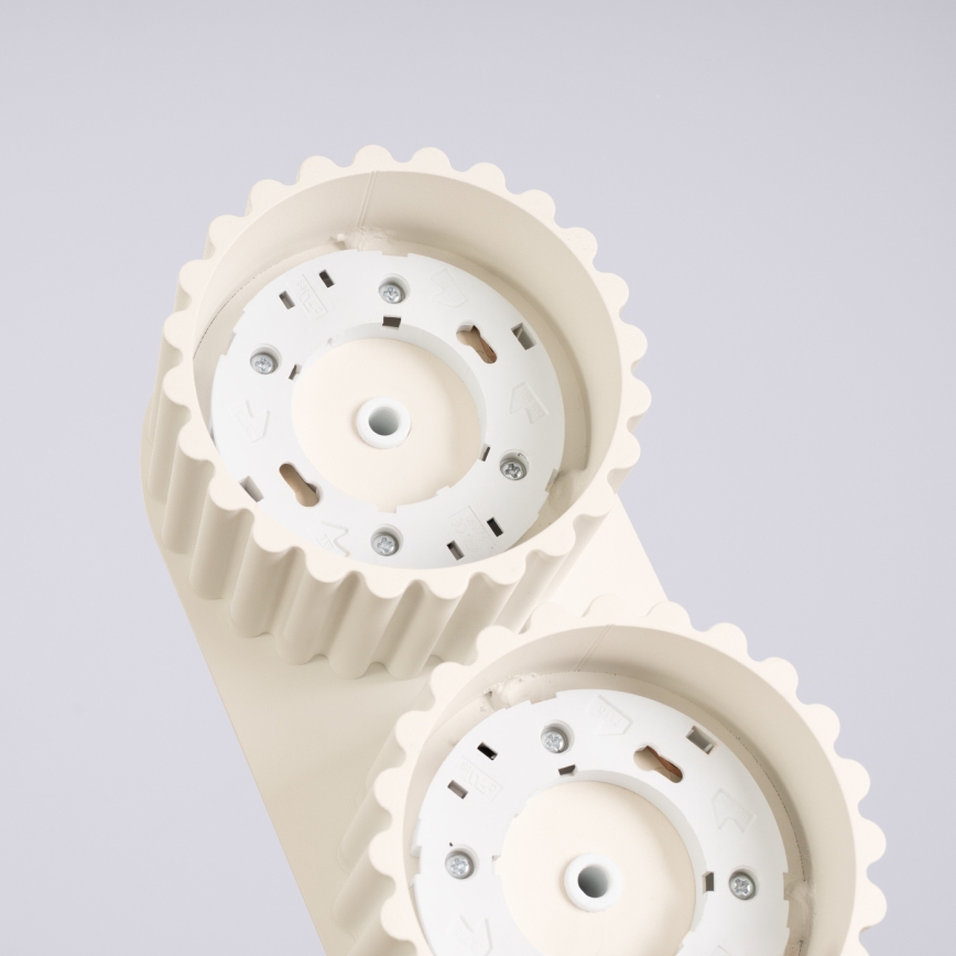 Deckenspot AURA 2xGX53/10W/230V cremefarben