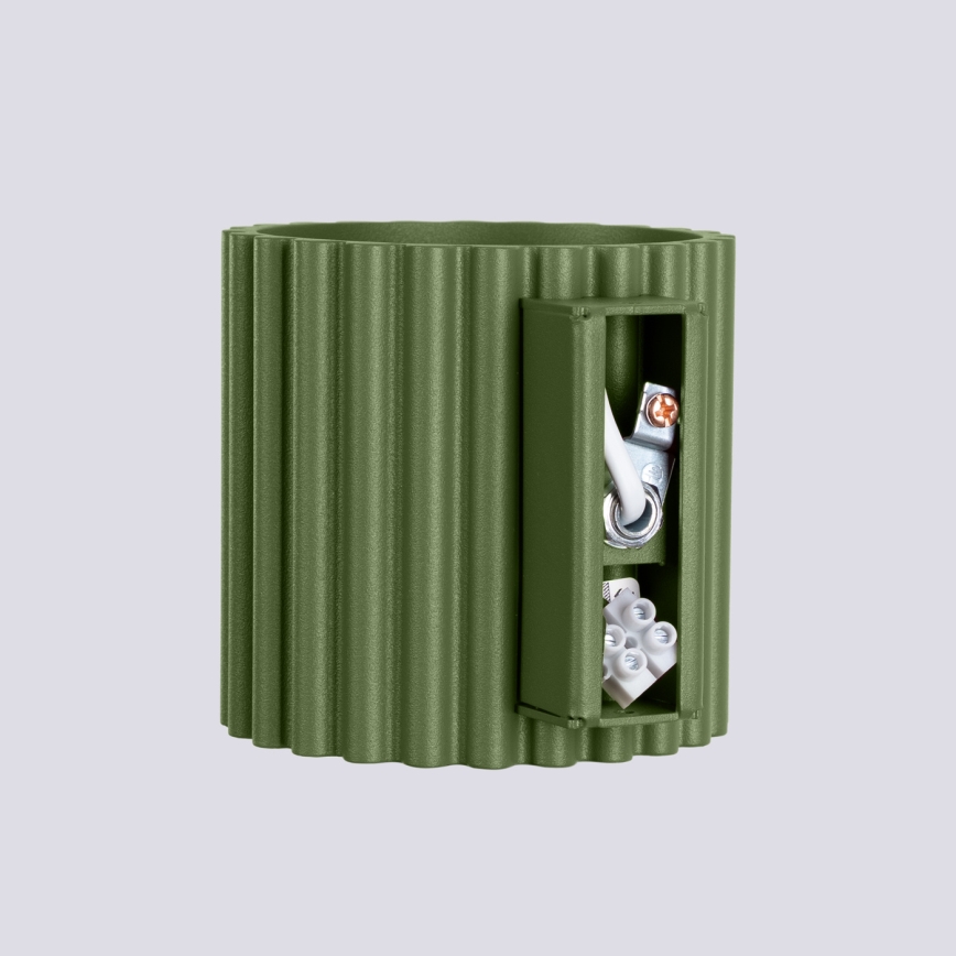 Wandleuchte AURA 1xG9/10W/230V grün