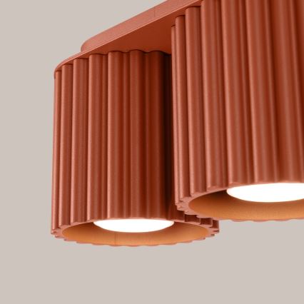 Spotleuchte AURA 2xGU10/10W/230V orange