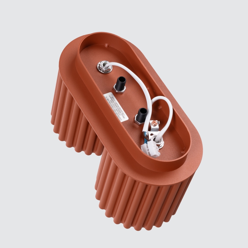 Spotleuchte AURA 2xGU10/10W/230V orange