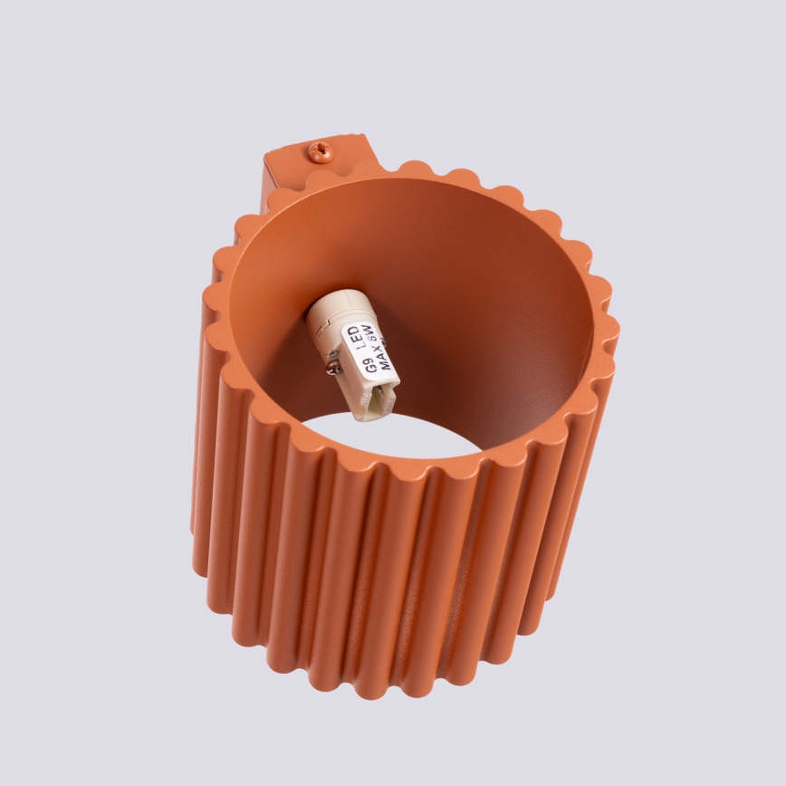 Wandleuchte AURA 1xG9/10W/230V orange