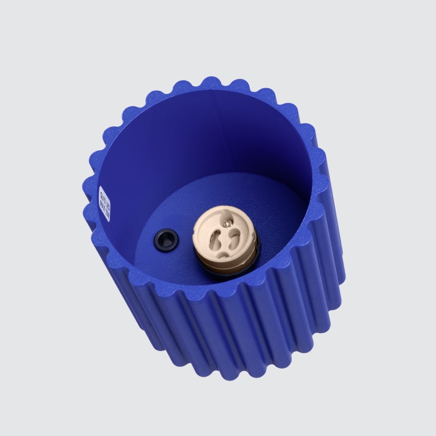 AURA Spotleuchte 1xGU10/10W/230V 10 cm blau