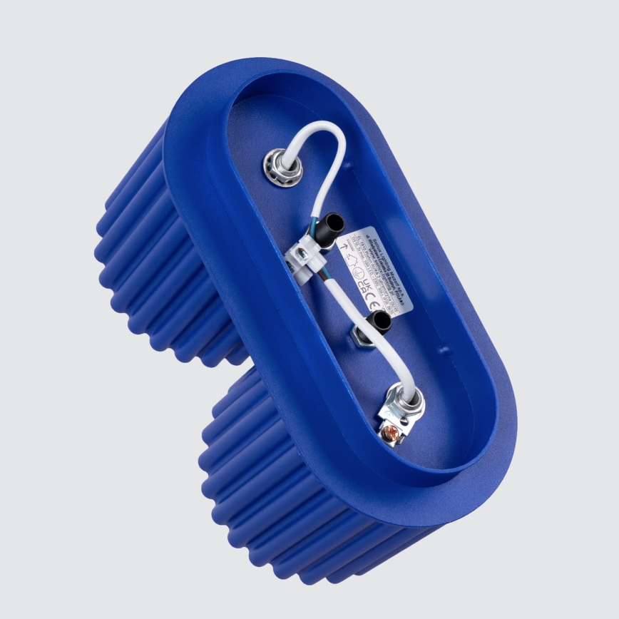 Deckenspot AURA 2xGU10/10W/230V blau