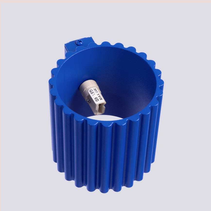 Wandleuchte AURA 1xG9/10W/230V blau