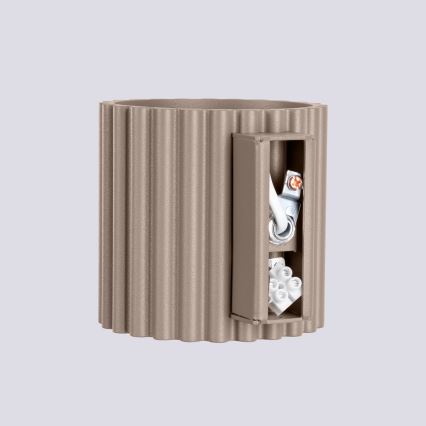 Wandleuchte AURA 1xG9/10W/230V taupe