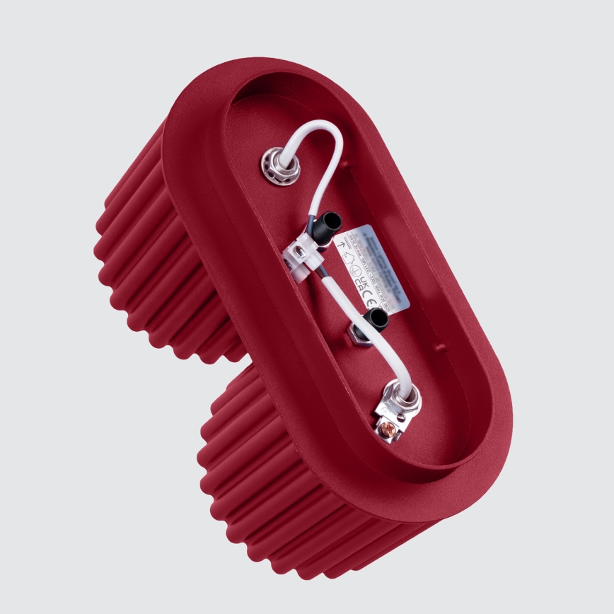 Deckenspot AURA 2xGU10/10W/230V rot