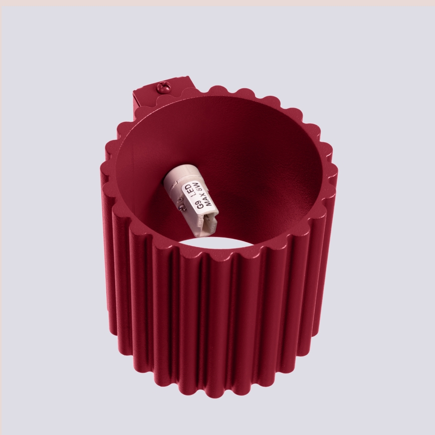 Wandleuchte AURA 1xG9/10W/230V, rot