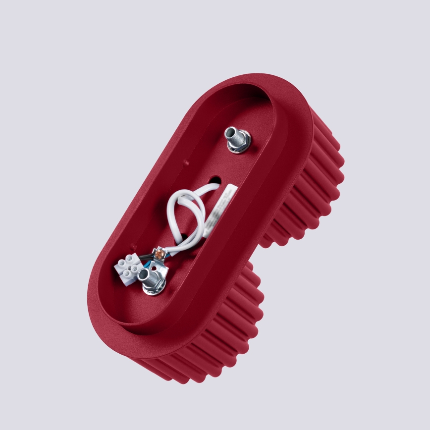 Einbaustrahler AURA 2xGX53/10W/230V rot