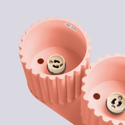 Spotleuchte AURA 2xGU10/10W/230V rosa