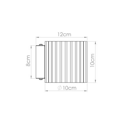 Wandleuchte AURA 1xG9/10W/230V rosa
