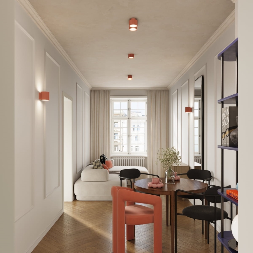 Spotleuchte AURA 2xGX53/10W/230V rosa