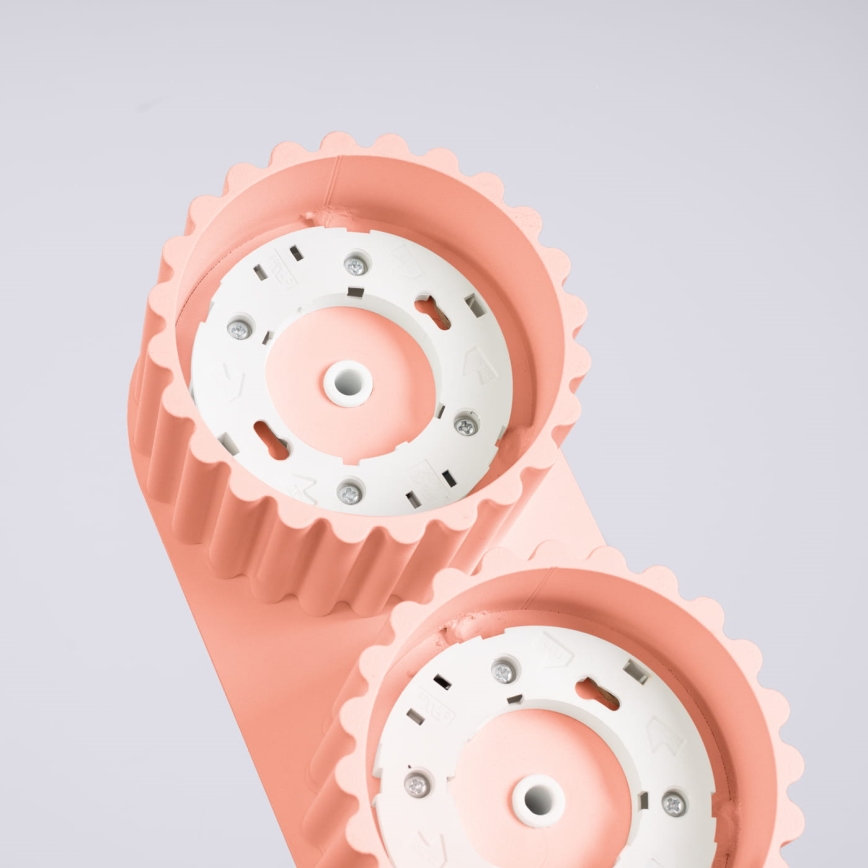 Spotleuchte AURA 2xGX53/10W/230V rosa