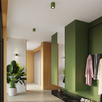 Wand-Spotleuchte ORBIS 1xG9/8W/230V Beton/Grün