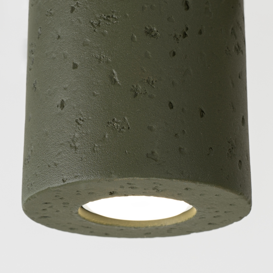 Spotleuchte ORBIS 1xGU10/10W/230V Beton/Grün