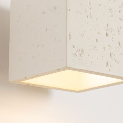 Wandspot QUAD 1xG9/8W/230V Beton/Creme