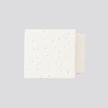 Wandspot QUAD 1xG9/8W/230V Beton/Creme