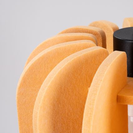 Pendelleuchte an Kabel MULA 1xE27/15W/230V Ø 27 cm gelb