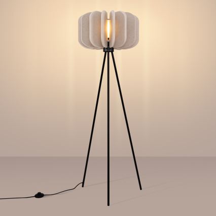 Stehleuchte MULA 1xE27/15W/230V cremefarben