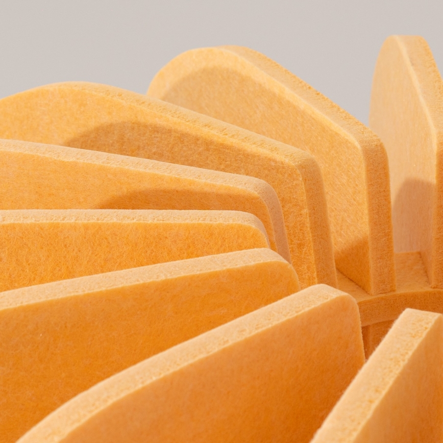 Stehleuchte MULA 1xE27/15W/230V gelb