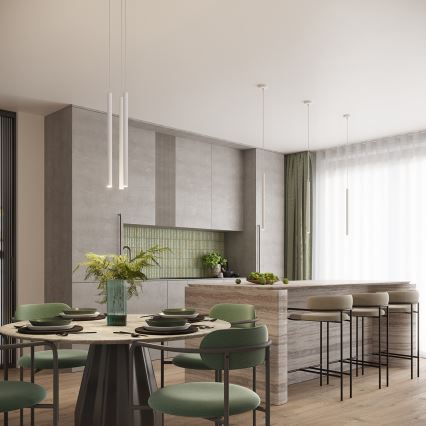 Hängeleuchte an Kabel ARCHE 2xG9/8W/230V weiß