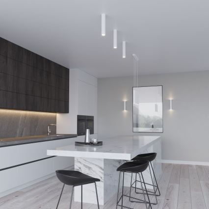 Pendelleuchte an Kabel LAGOS 2xGU10/10W/230V weiß