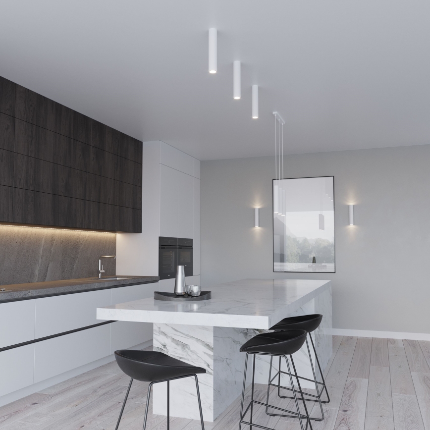 Pendelleuchte an Kabel LAGOS 2xGU10/10W/230V weiß