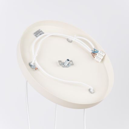 Pendelleuchte an Kabel ESTRIA 3xE14/10W/230V Ø 30 cm cremefarben