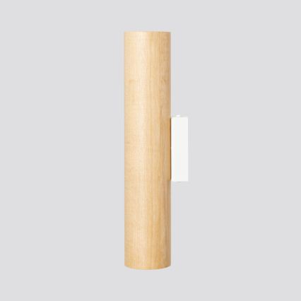 Wandleuchte LINO 2xGU10/10W/230V Buche