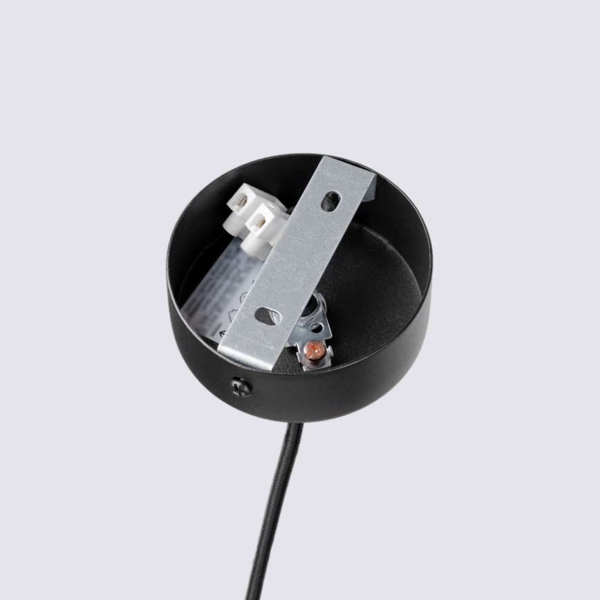 Pendelleuchte an Kabel FELTRO 1xG9/8W/230V schwarz/creme
