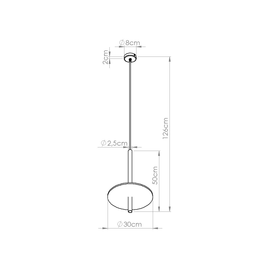 Pendelleuchte an Kabel FELTRO 1xG9/8W/230V schwarz/creme