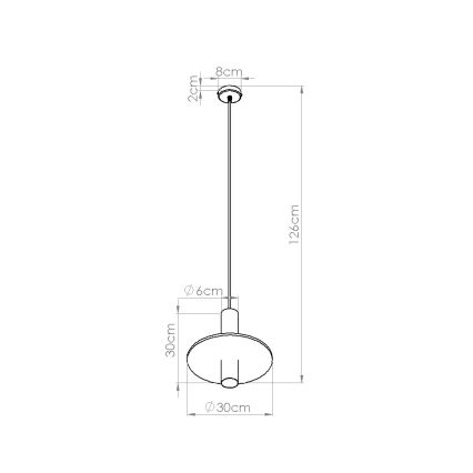 Pendelleuchte PELTA an Kabel 1xGU10/10W/230V schwarz/cremefarben