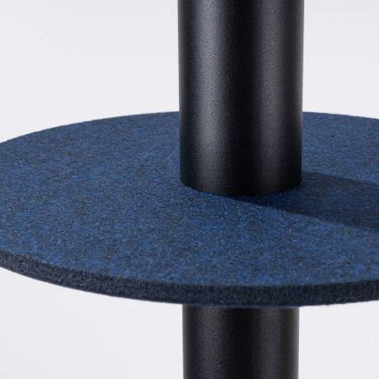 Hängeleuchte PELTA mit Kabel 1xGU10/10W/230V schwarz/blau