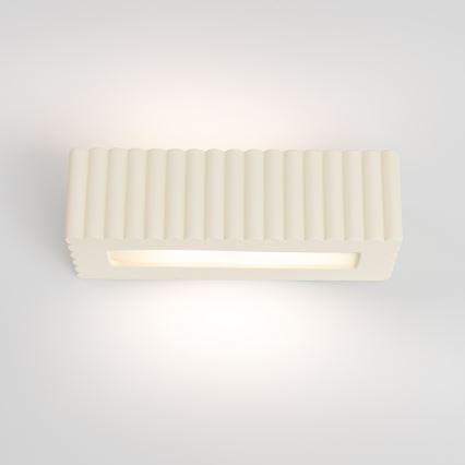 Wandleuchte RIGATA 1xE27/15W/230V Keramik/cremefarben