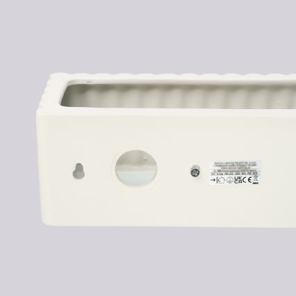 Wandleuchte RIGATA 1xE27/15W/230V Keramik/cremefarben