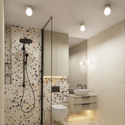 Badezimmer-Wandleuchte ZORI 1xG9/8W/230V IP44 beige