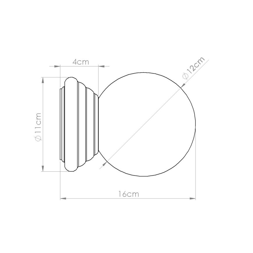 Badezimmer-Wandleuchte ZORI 1xG9/8W/230V IP44 gelb