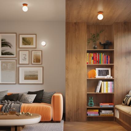 Badezimmer-Wandleuchte ZORI 1xG9/8W/230V IP44 orange