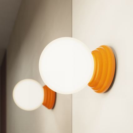 Badezimmer-Wandleuchte ZORI 1xG9/8W/230V IP44 orange